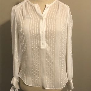 REBECCA TAYLOR SILK TOP WORN ONCE SIZE S